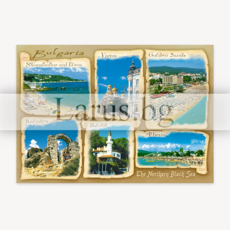 Пощенска картичка България - Северно Черноморие | 1-BG-0077