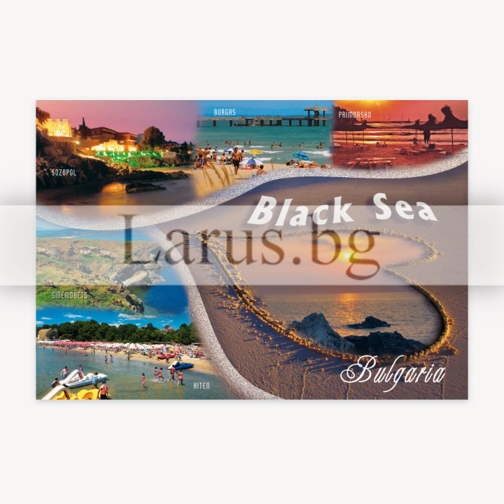 Пощенска картичка Черно море, България - 1-BG-0135