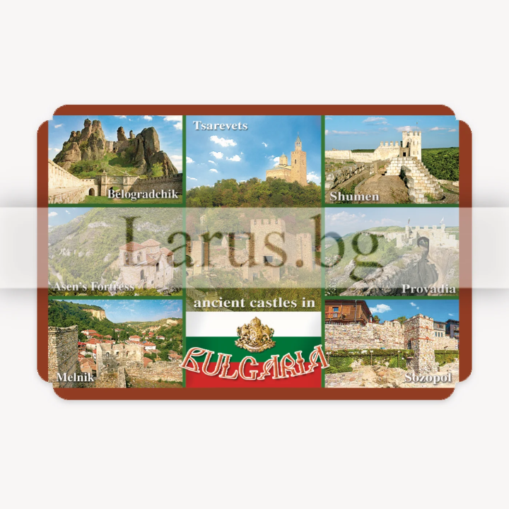 Магнитен сувенир България MDF 12-mdBG-0012