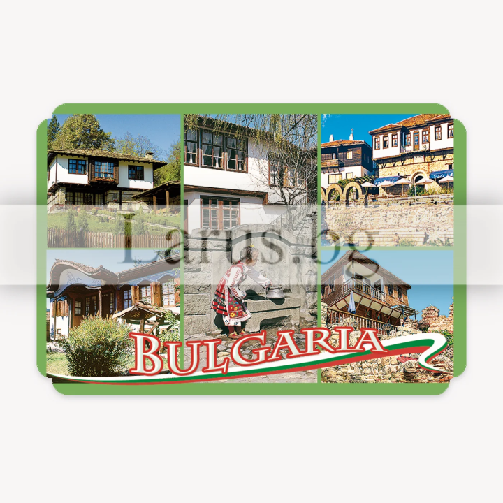 Магнитен сувенир България MDF 12-mdBG-0014