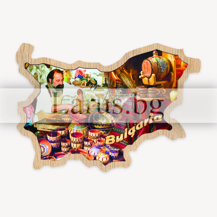 Дървен сувенир Българя 0018 12-mdBG-0018