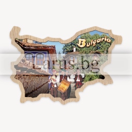 Дървен сувенир Българя 0019 12-mdBG-0019
