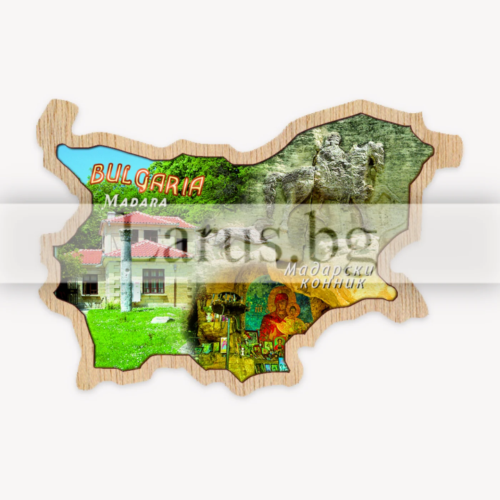 Дървен сувенир Българя 0023 12-mdBG-0023