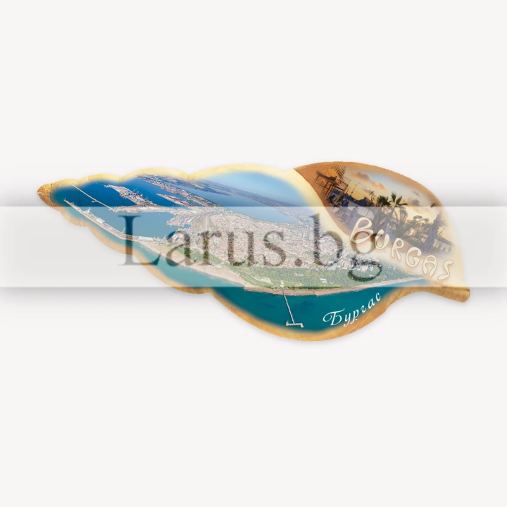 Магнитен сувенир Бургас MDF 12-mdBS-0023