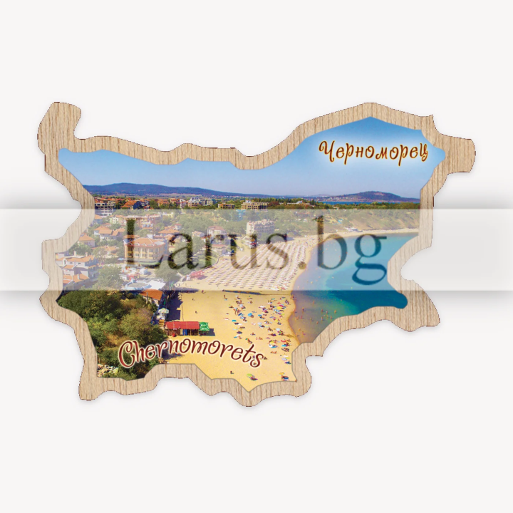 Магнитен сувенир Черноморец фотокарта 12-mdCH-0008