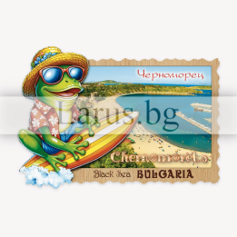Магнитен сувенир Черноморец фотокарта 12-mdCH-0015