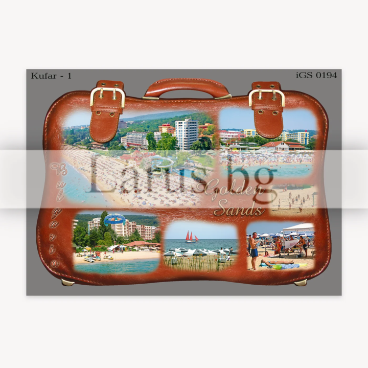 Пощенска картичка Златни Пясъци 1-GS-0194