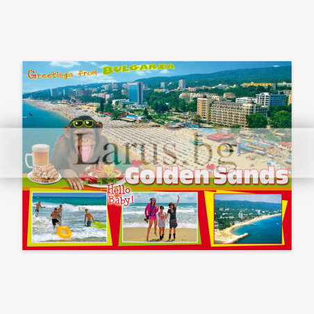 Пощенска картичка Златни пясъци | 1-GS-0269