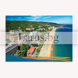 Пощенска картичка Златни Пясъци 1-GS-0300