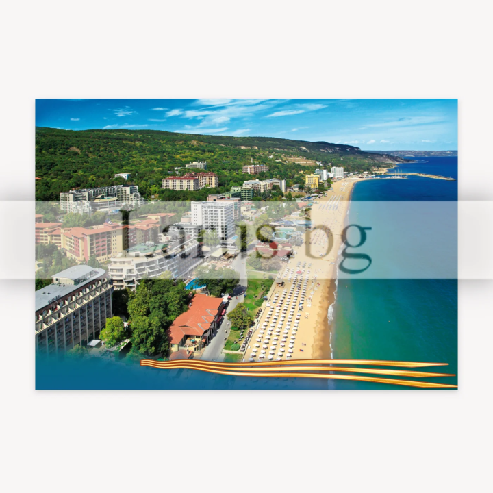 Пощенска картичка Златни Пясъци 1-GS-0300