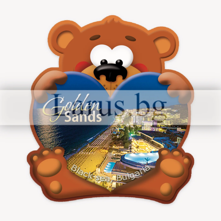 Магнитен сувенир Златни пясъци 12-mhGS-0065