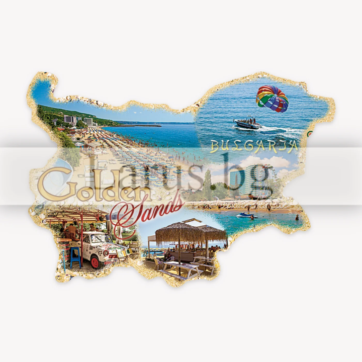 Магнитен сувенир Златни пясъци 12-mhGS-0070