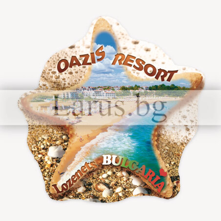 Магнитен сувенир - Лозенец, Oazis Resort | 12-mhLO-0015