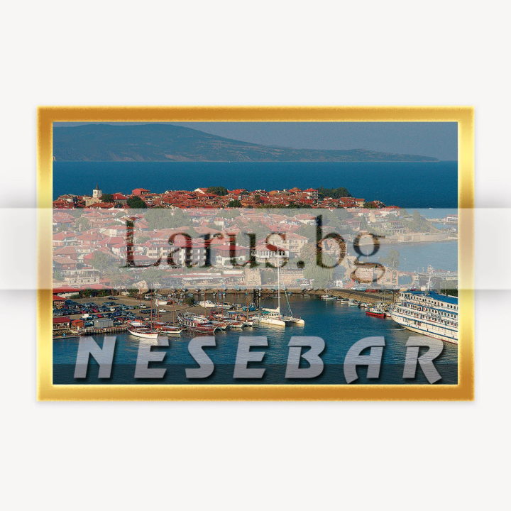 Магнитен сувенир Несебър - сувенири от България