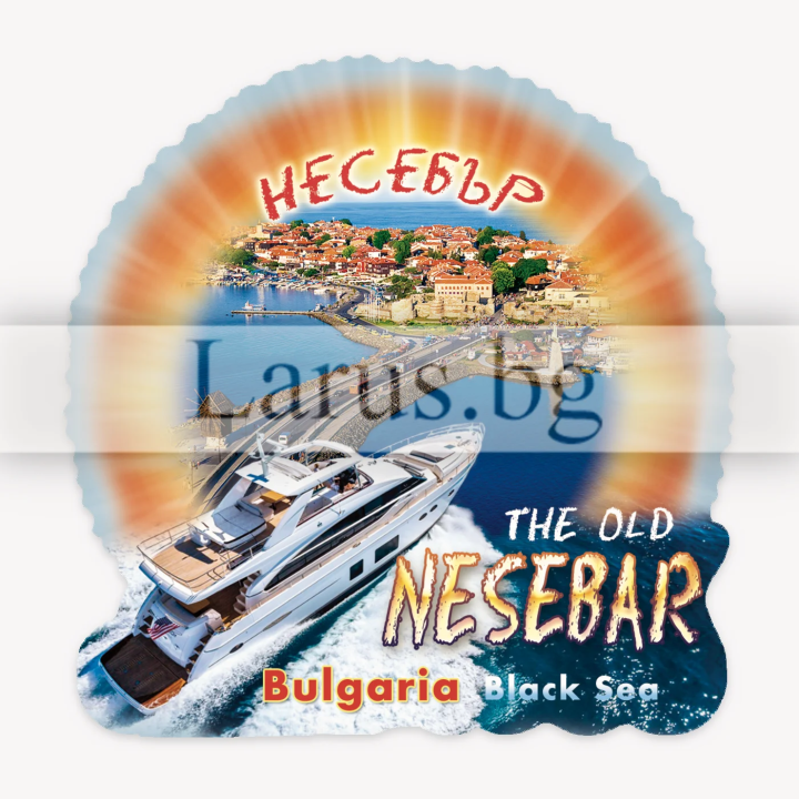 Магнитен сувенир Несебър 0051 12-mhNE-0051