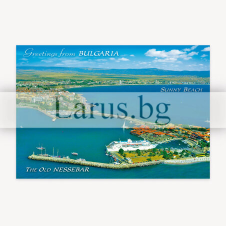 Пощенска картичка Несебър и Слънчев бряг | 1-NE-0235