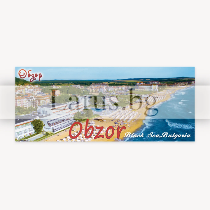 Магнитен сувенир Обзор 0029 - Сувенири от България