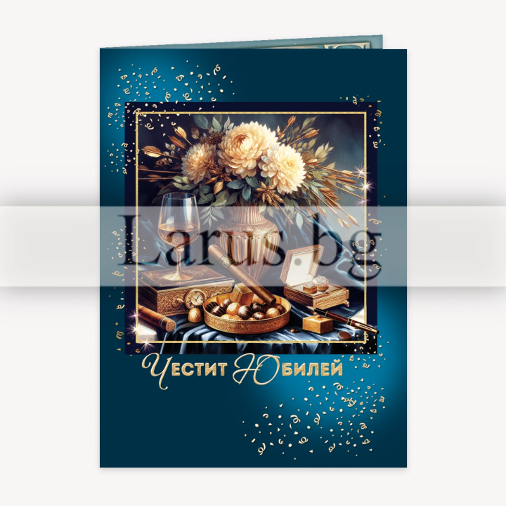 Картичка "Честит Юбилей" - ПД 0936 1-PD-0936