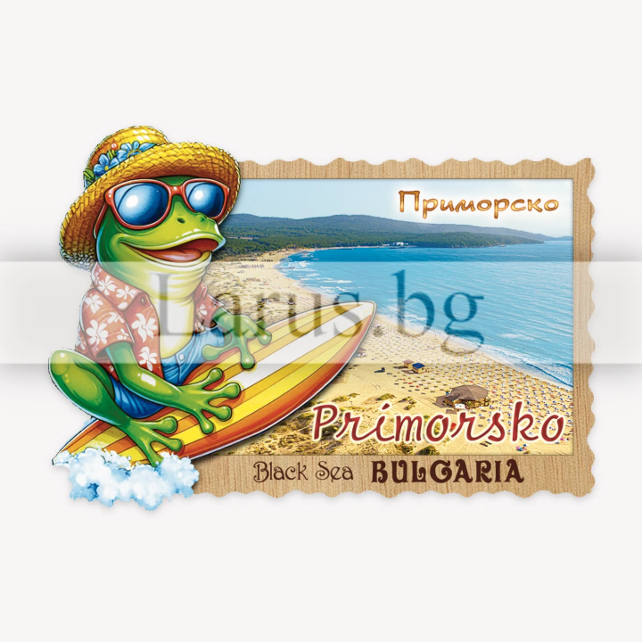 Магнитен сувенир Приморско 12-mdPR-0036