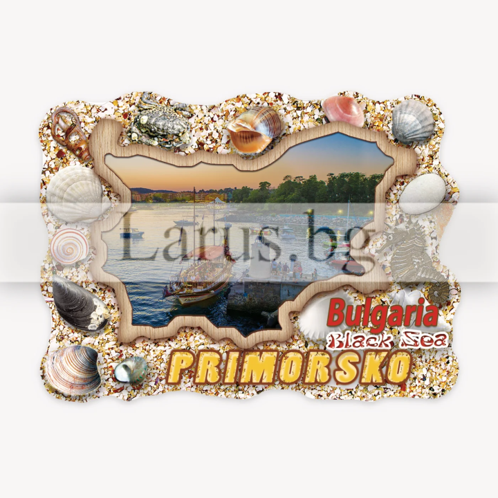 Магнитен сувенир Приморско 12-mdPR-0038