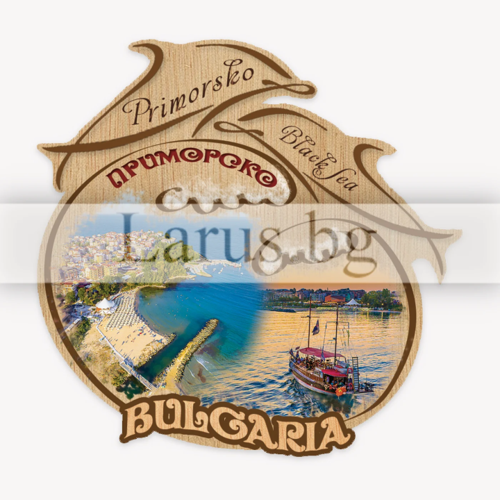 Магнитен сувенир Приморско 12-mdPR-0040