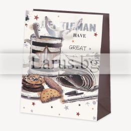 Подаръчна торбичка Gentleman - 32х26х12 см