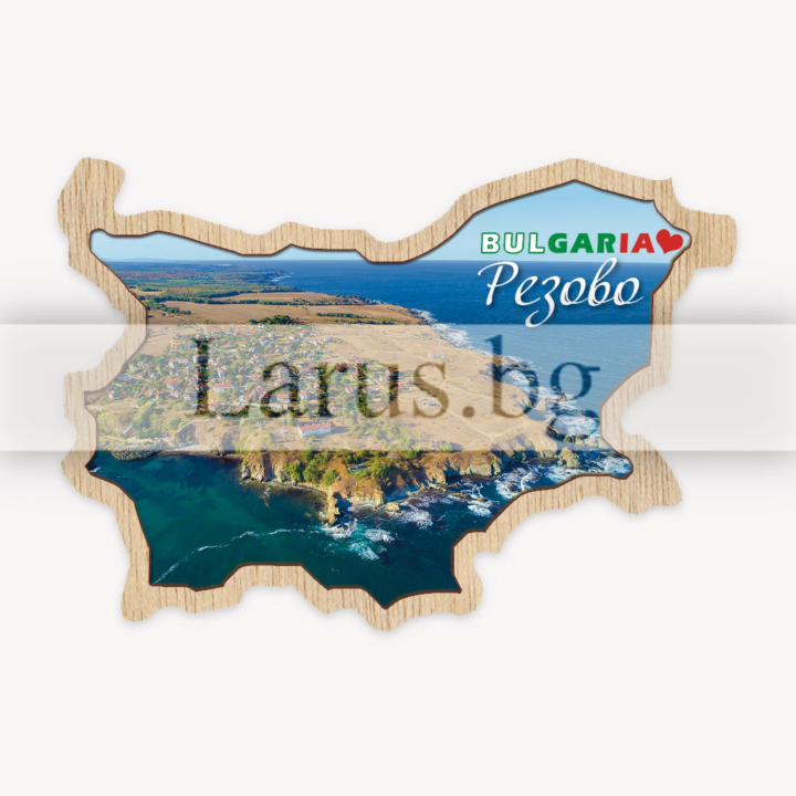 Дървен сувенир Резово 0002 12-mdRZ-0002