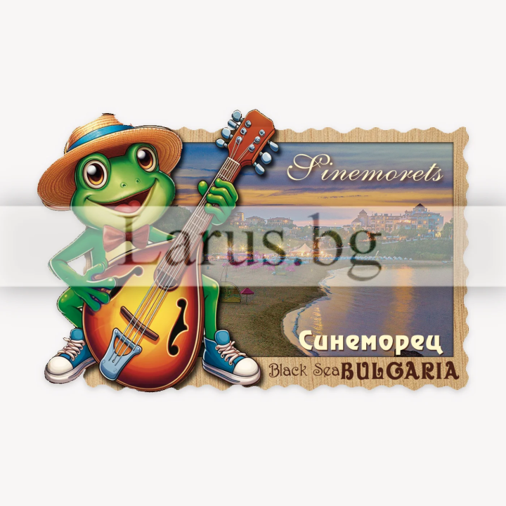 Магнитен сувенир Синеморец MDF 12-mdSI-0011