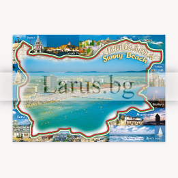 Пощенска картичка Слънчев Бряг 1-SB-0526