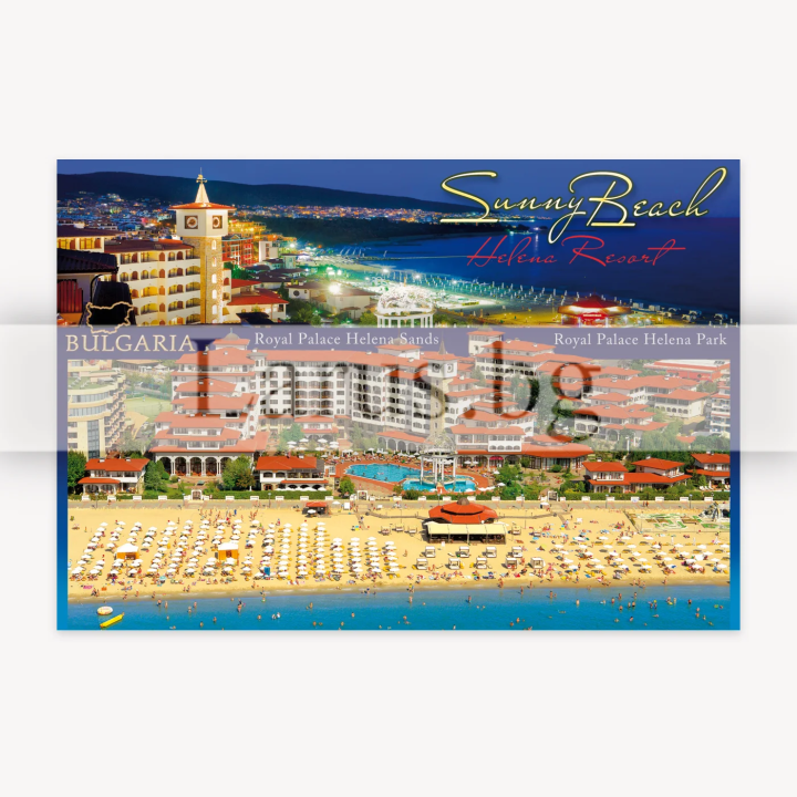 Пощенска картичка Слънчев Бряг 1-SB-0756