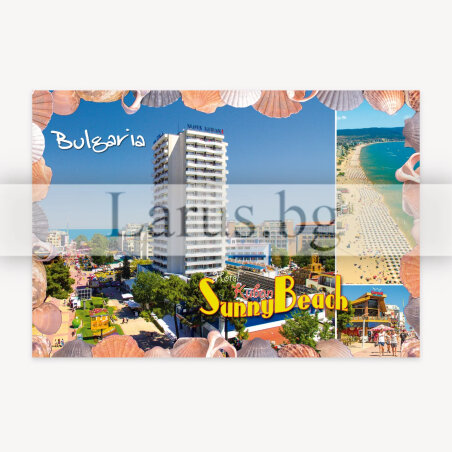Пощенска картичка Слънчев Бряг - хотел Кубан | 1-SB-0784