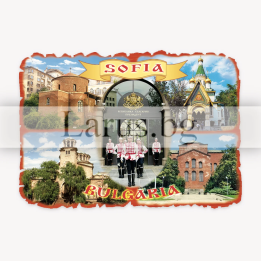 Магнитен сувенир София MDF 12-mdSO-0002