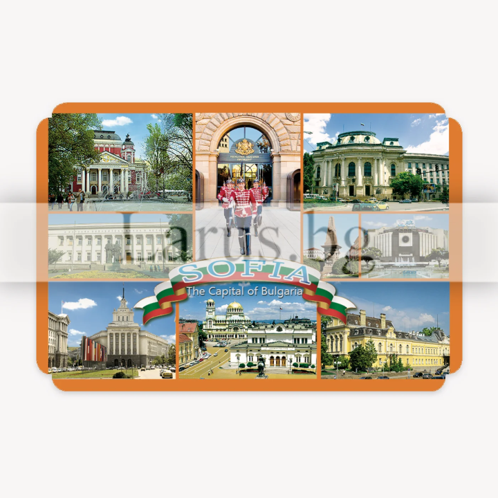 Магнитен сувенир София MDF 12-mdSO-0005