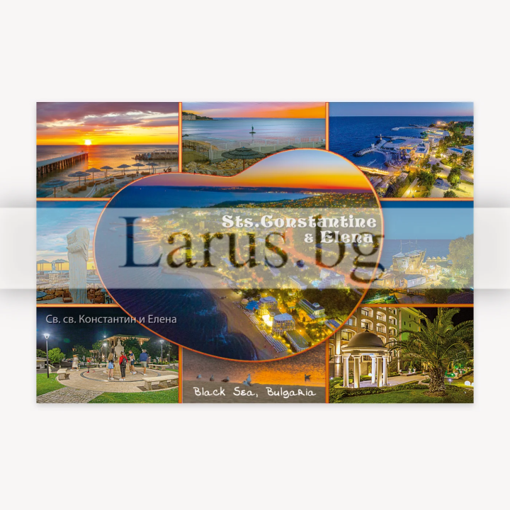 Postcard St. St. Constantine and Elena | Black Sea Souvenirs