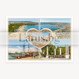 Varna Postcard - Collage with Scenic Views