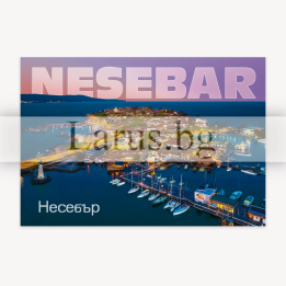 Postcard Nesebar - Night Panorama