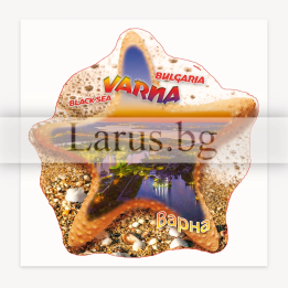 Varna Postcard - Starfish Design | Bulgarian Souvenirs