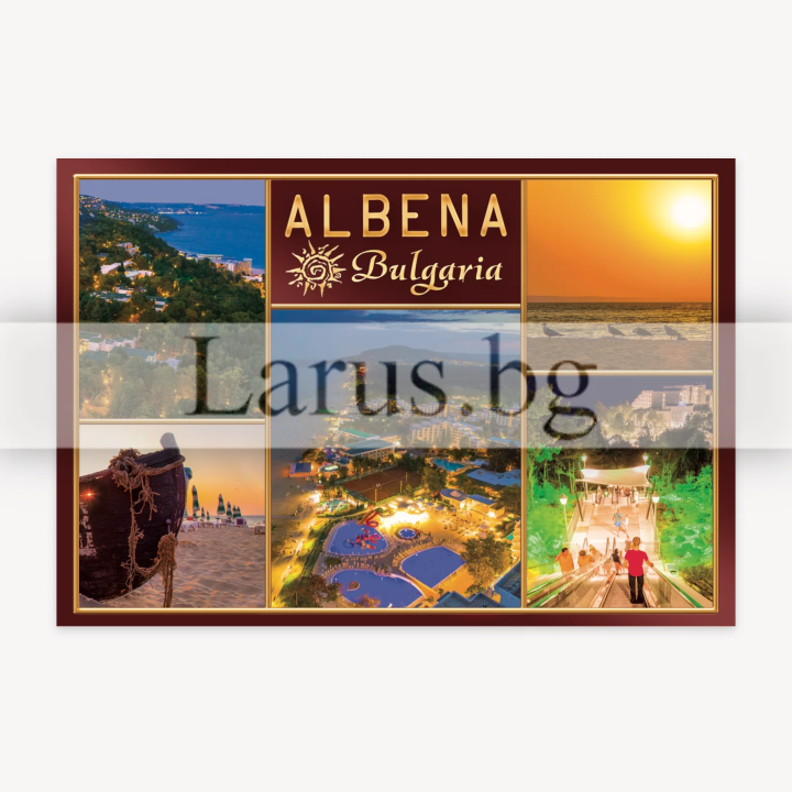 Albena Postcard - Summer Collage