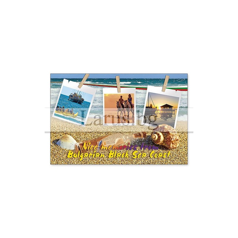 Магнитен сувенир „Nice memories from Bulgarian Black Sea Coast“ | 12-mhBG-0040