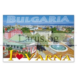 Магнитен сувенир Варна - I love Varna | Сувенири от България