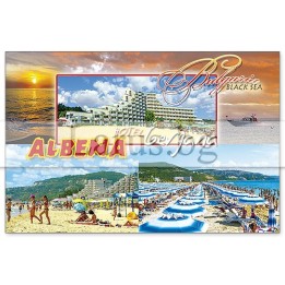 Магнитен сувенир Албена- „Плочка“ 12-mhAL-0023
