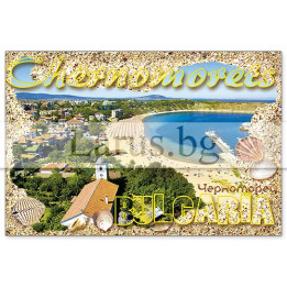 Магнитен сувенир Черноморец- „Плочка“ 12-mhCH-0003