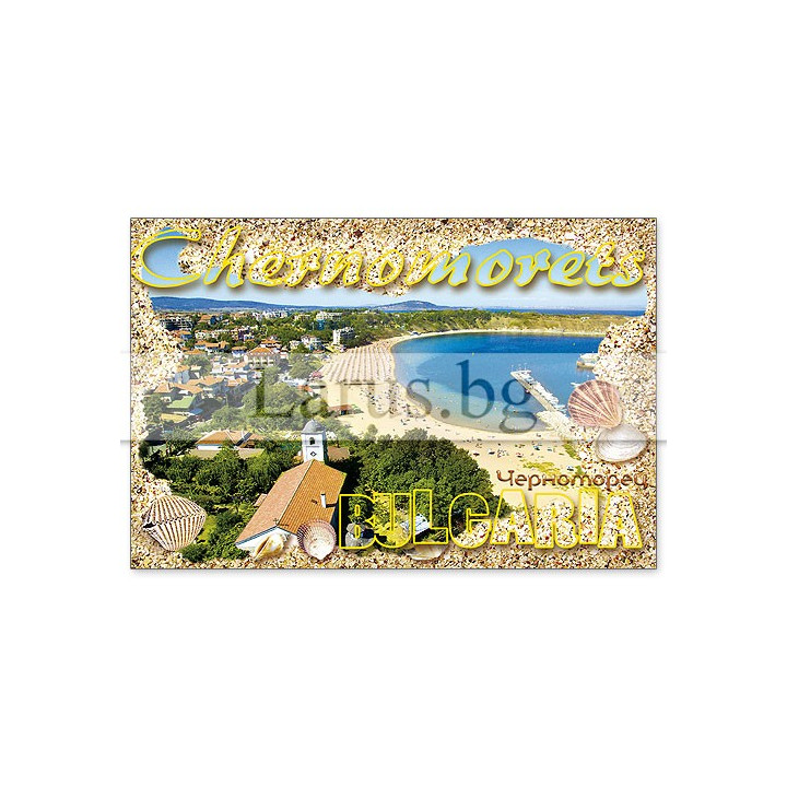 Магнитен сувенир Черноморец- „Плочка“ 12-mhCH-0003