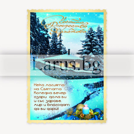 Новогодишна Магнит-картичка 0049 15-NSF-0049